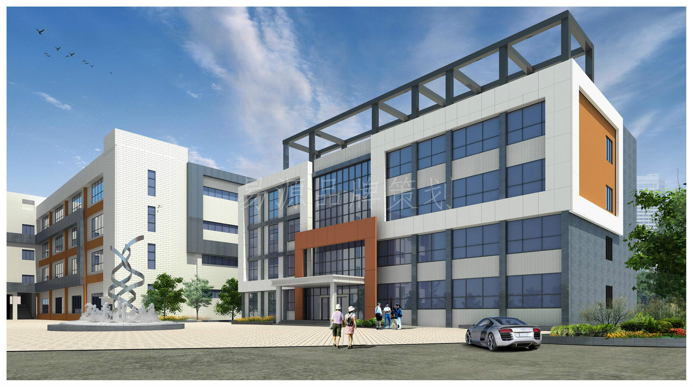 工業(yè)園設計|工業(yè)園規(guī)劃設計|易源工業(yè)園設計案例